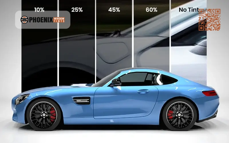 Phoenix_Window_Tints_car_tint_comparison_side_by_side