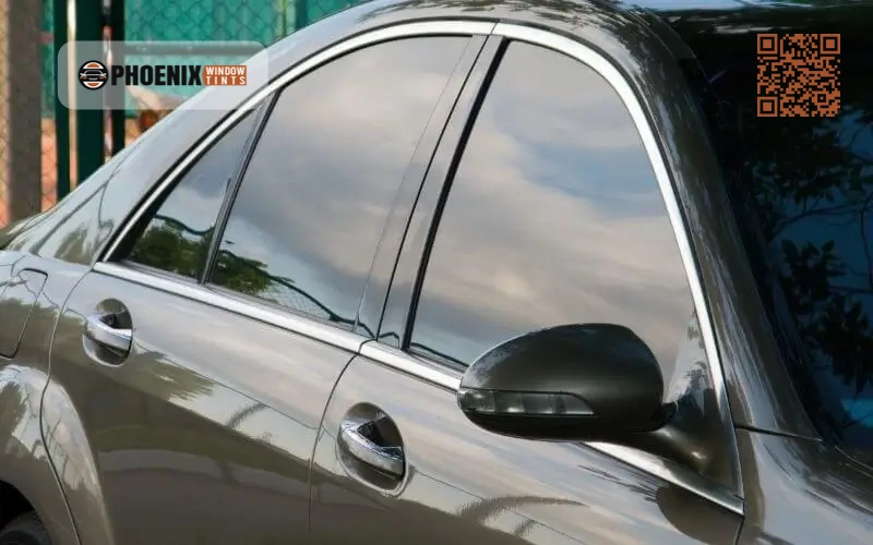 Phoenix_Window_Tints_car_window_reflecting_building_and_nature