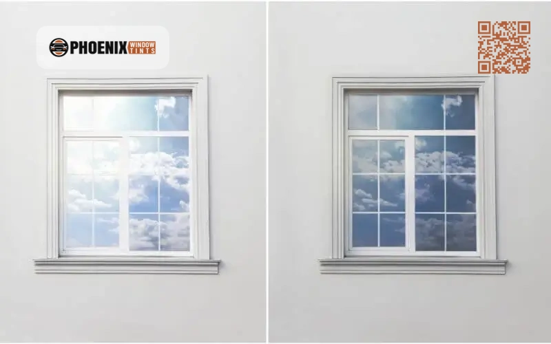 Phoenix_Window_Tints_home_window_tint_with_clouds_reflection